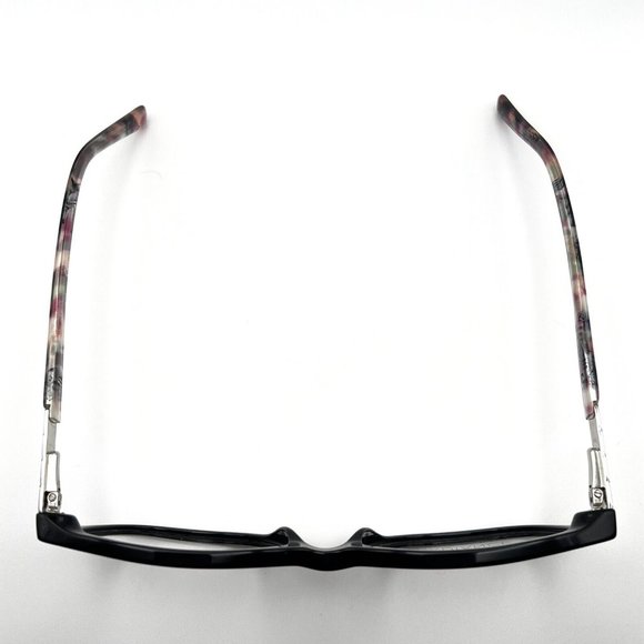 Radiance By Viva VV8012 001 Full Plastic Eyeglass Frame Flex Black 54-17-140 - Picture 8 of 12